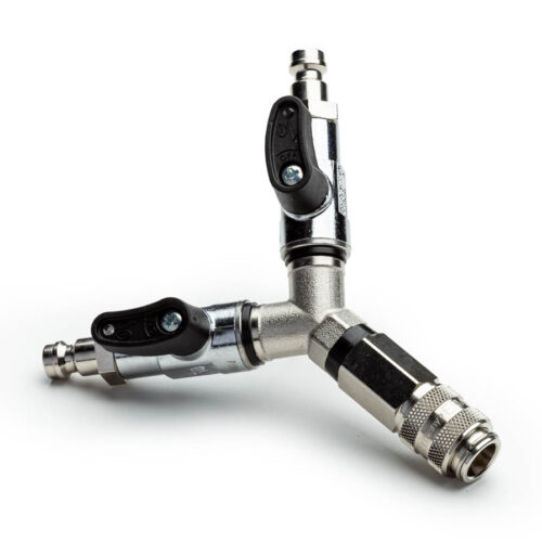 DKHP Doppelkugelventil mit Pneumatikanlschluss