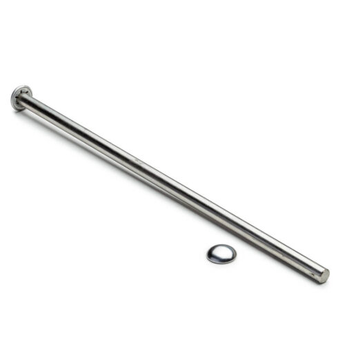 Verbindungsbolzen TK VA mit 2 Federkappen